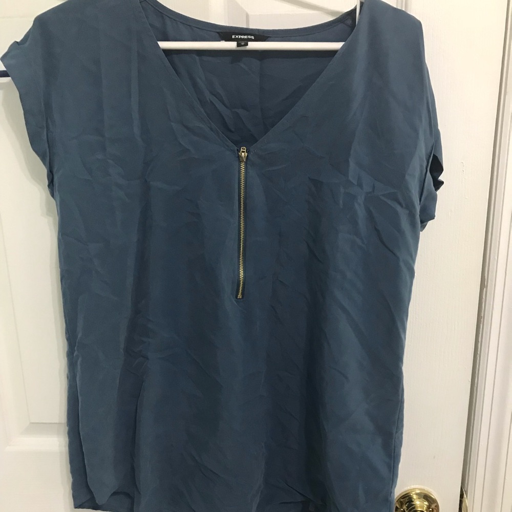 Express, medium, silky, zipper